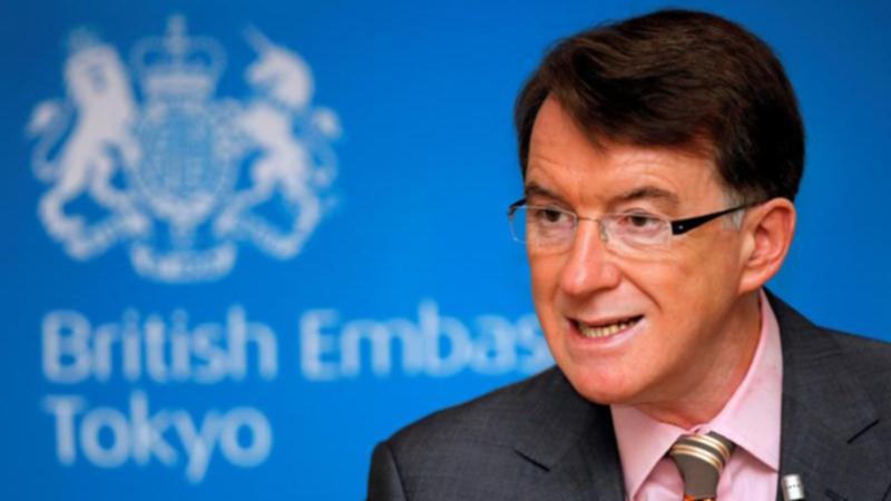 Peter Mandelson who has a reputation for being charming but ruthless is headed to Washington DC.