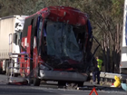 A bus driver has died, and multiple people have been injured, in a crash on the Hume Highway in NSW.