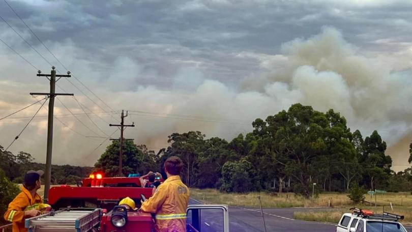 Firefighters spent Saturday battling to bring several bushfires under control.