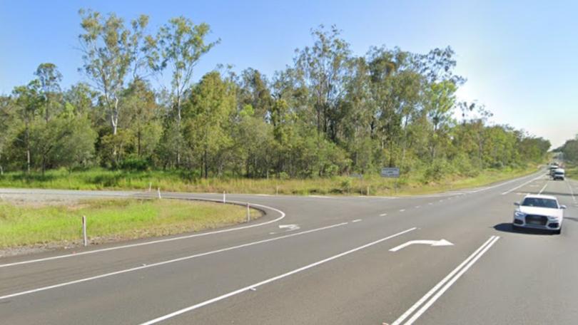 A motorcyclist has sustained life-threatening injuries when they crashed into a horse at the intersection of the Bruce Hwy and Petersen Rd at Owanyilla