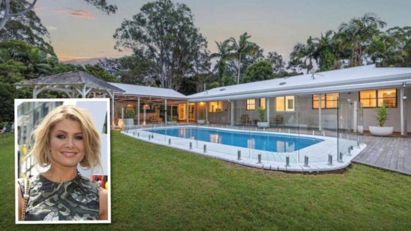 Natalie Bassingthwaighte put her Byron Bay home on the market.