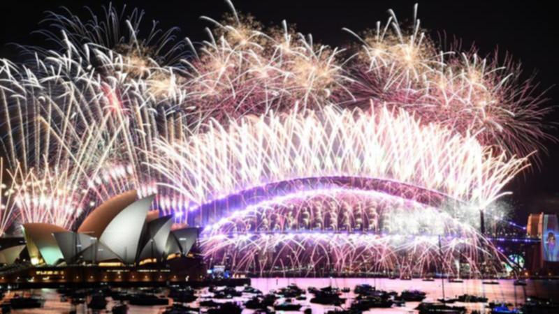 Police may advise the government to cancel New Year's fireworks if Sydney trains are not running. (Dan Himbrechts/AAP PHOTOS)