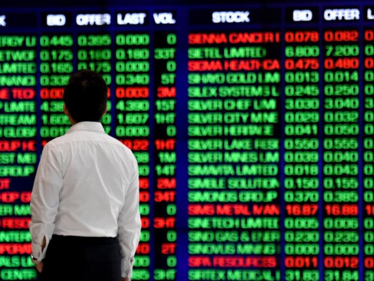 Shares on the Australian Securities Exchange are up slightly ahead of Christmas. (Mick Tsikas/AAP PHOTOS)