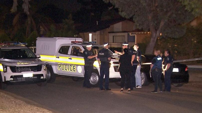 A 58-year-old man was stabbed in a Craigmore home on Monday night.