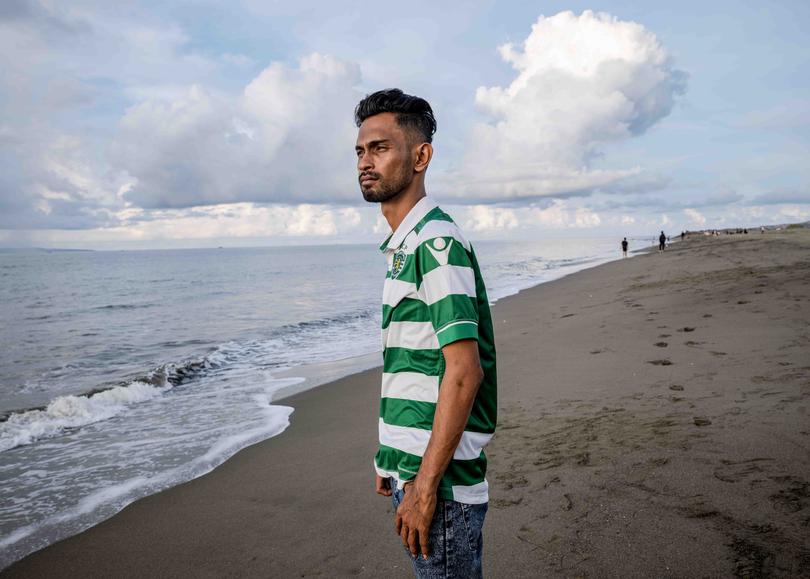 Martunis was just seven years old when he was found alone, dehydrated and malnourished on an Aceh beach.