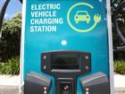 Australia is being urged to scale up charger numbers to encourage people to buy electric vehicles. (Jason O'BRIEN/AAP PHOTOS)