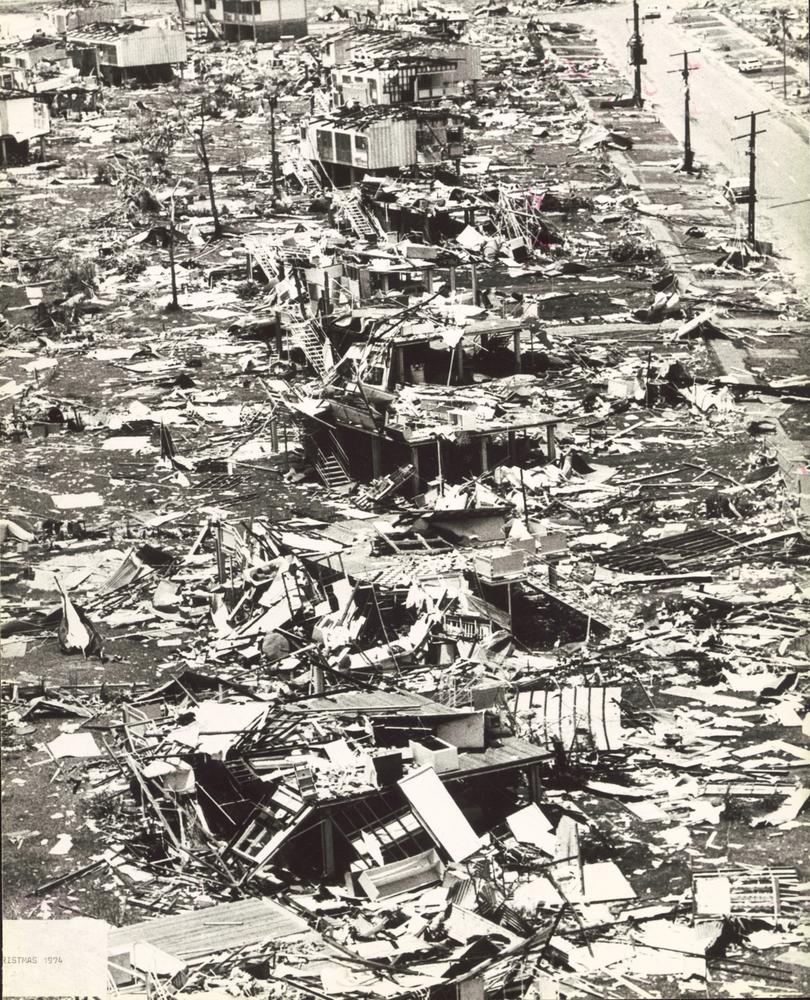 Darwin after Cyclone Tracy on Christmas day 1974.