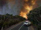 A bushfire has been burning out of control at the Grampians National Park for more than a week.