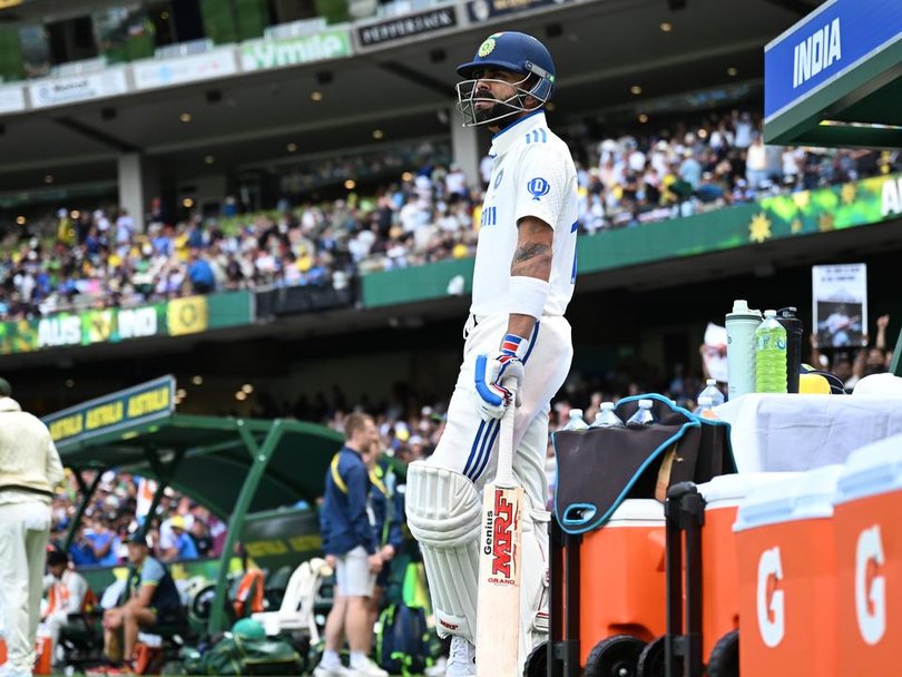 Virat Kohli has been booed by Australian fans at the MCG after bumping shoulders with Sam Konstas.