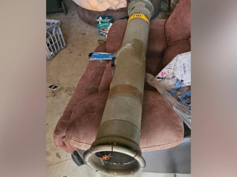 A man has faced court charged with stealing a decommissioned surface-to-air missile launcher. 