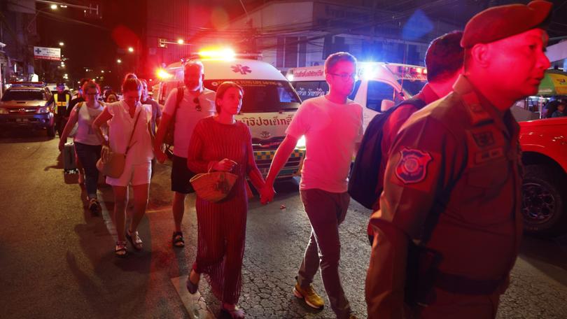 A deadly fire erupted on the fifth floor of the six-storey Ember Hotel in Bangkok, Thailand.