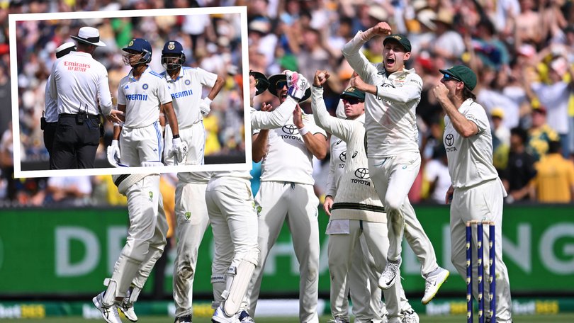 Controversy erupted in the final session of the Boxing Day Test as Indian opener Yashasvi Jaiswal was given out by the third umpire, despite contradicting DRS evidence.