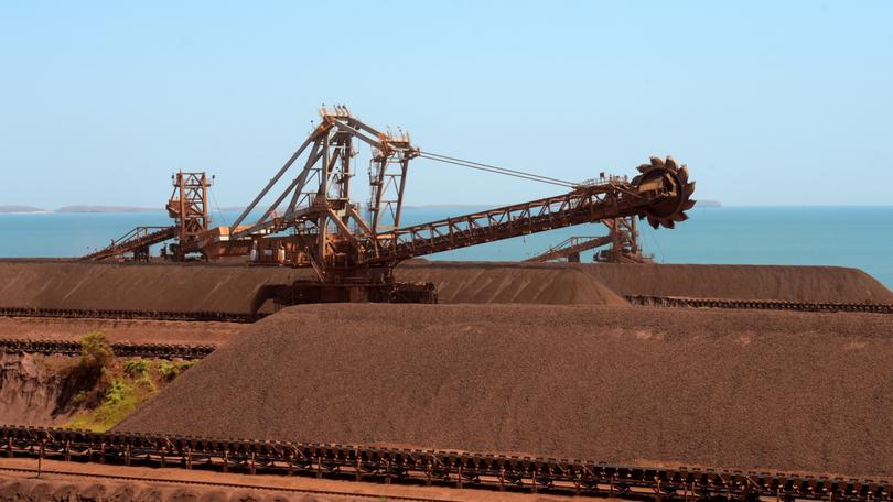 Iron ore has sunk from $200 in 2021 to less than $100 now, taking our major companies with it.