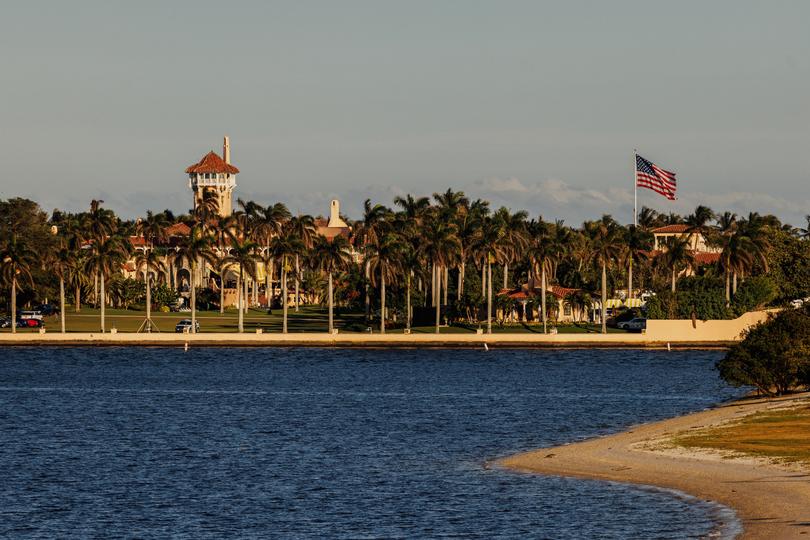 Mar-a-Lago, President-elect Donald Trump’s residence and private club in Palm Beach, Florida. For much of the period since Election Day, Elon Musk has been staying at a $2,000-a-night cottage at Mar-a-Lago, giving him easy access to the president-elect. 