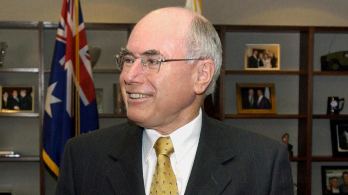 Former Australian Prime Minister John Howard.