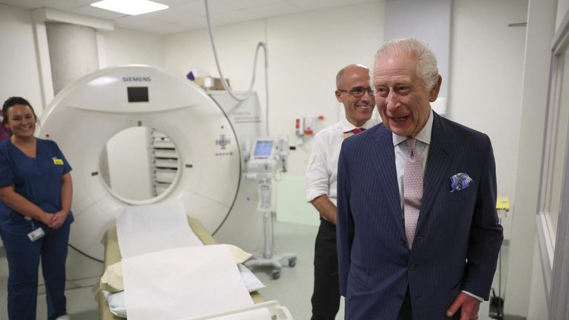 King Charles has honoured the private medics who oversaw his cancer treatment. (AP PHOTO)