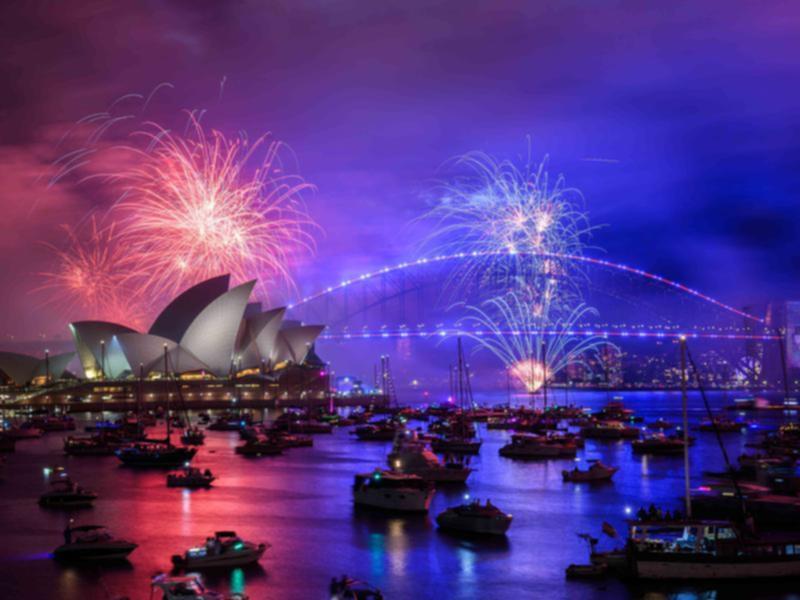 Millions watched Sydney's spectacular New Year's Eve fireworks display. 