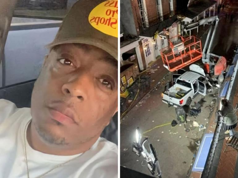 Reggie Hunter, 37, has been identified as one of 15 people killed in the US New Orleans truck attack.