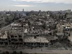 A vast area of Homs, Syria has been turned to rubble after the city was bombarded and besieged by former Syrian President Bashar Assad’s military for years, Dec. 16, 2024.Rebels easily toppled Syria’s army and their path to victory is littered with evidence of Syria’s defeated military, reflecting the sizable task of trying to put the country back together. (David Guttenfelder/The New York Times)