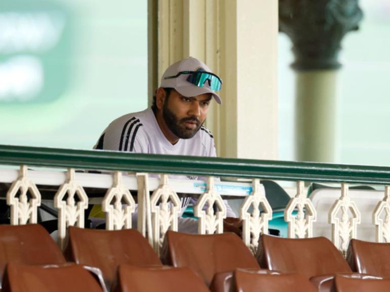 Indian captain Rohit Sharma has reportedly dropped himself on the eve of the fifth Test against Australia.