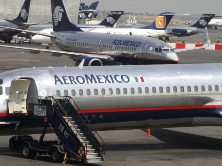 Nearly 87 per cent of Aeromexico flights arrived within 15 minutes of their scheduled arrival time.