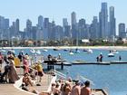 Australians have flocked to their nearest waterway to avoid heatwave conditions across the nation. 