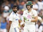 Indian superstar Jasprit Bumrah and teenage sensation Sam Konstas have had a heated confrontation in a spicy final over of day one at the SCG. 