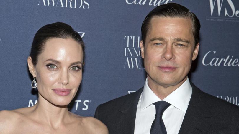 Angelina Jolie filed for divorce from Brad Pitt in 2016 after they were married for two years. (AP PHOTO)