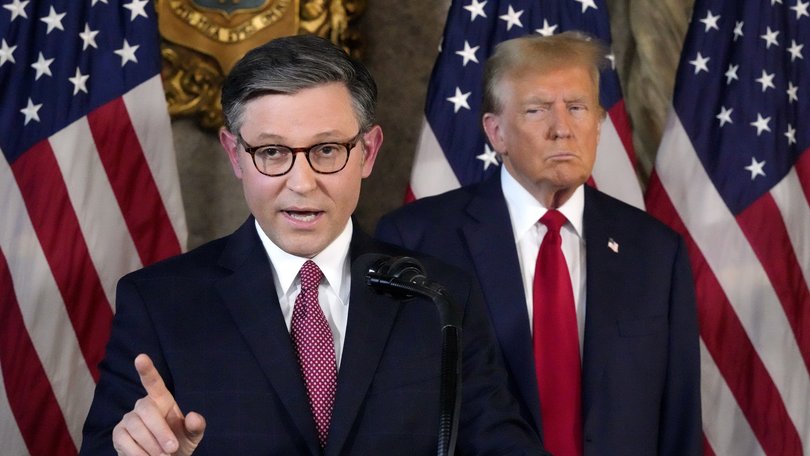 Division in support for President-elect Donald Trump was on full display in a razor-thin re-election of Mike Johnson for Speaker of the House.