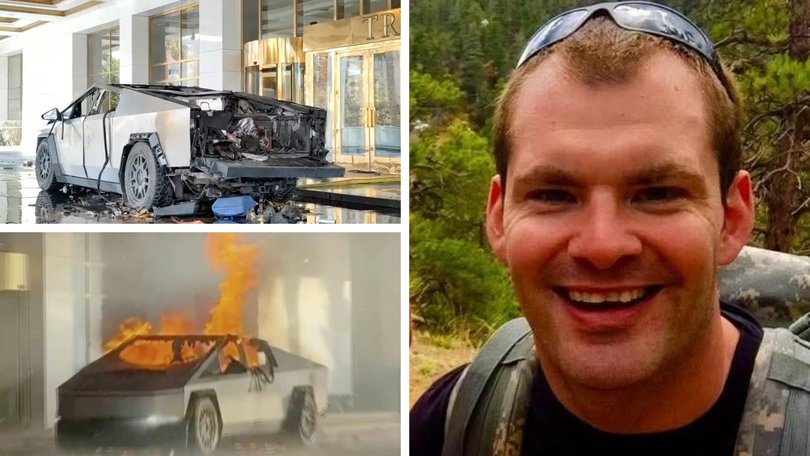 A soldier took his own life in an explosion of a Tesla Cybertruck at the Trump hotel in Las Vegas.