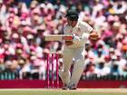 Beau Webster of Australia bats during day three.