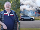 Ted Hartley died after a fire ripped through his home in Blacktown. 