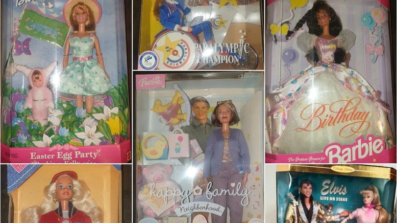 More than 150 Barbie dolls worth more than $15,000 have been stolen from their dream home.