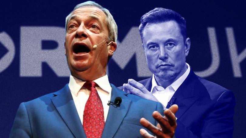 US billionaire Elon Musk says Reform UK leader Nigel Farage should quit as leader. 