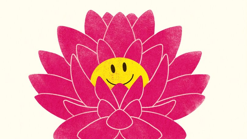 Happiness tips from a Buddhist Monk. Lotus flower