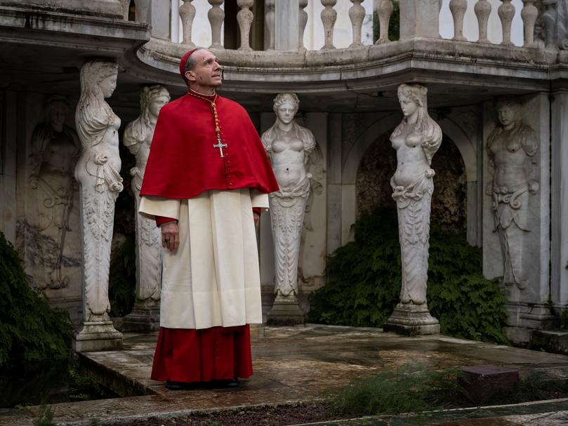 Ralph Fiennes in Conclave.