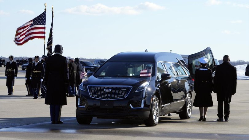 There will be three days of mourning in Washington ahead of President Jimmy Carter's funeral. (AP PHOTO)