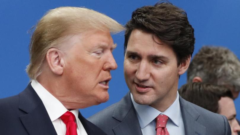 Canadian leader Justin Trudeau has has ridiculed Donald Trump's musings on taking over the nation.