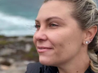 Ukrainian mother Olya Tikhanova, 40, had been living in Perth after fleeing Ukraine, and was on a family holiday in Esperance when she was fatally swept off the rocks at Salmon Beach on Saturday.