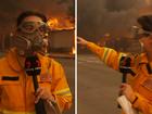 Sunrise’s Isabelle Mullen forced to take cover as reports on the ground from Los Angeles wildfires 