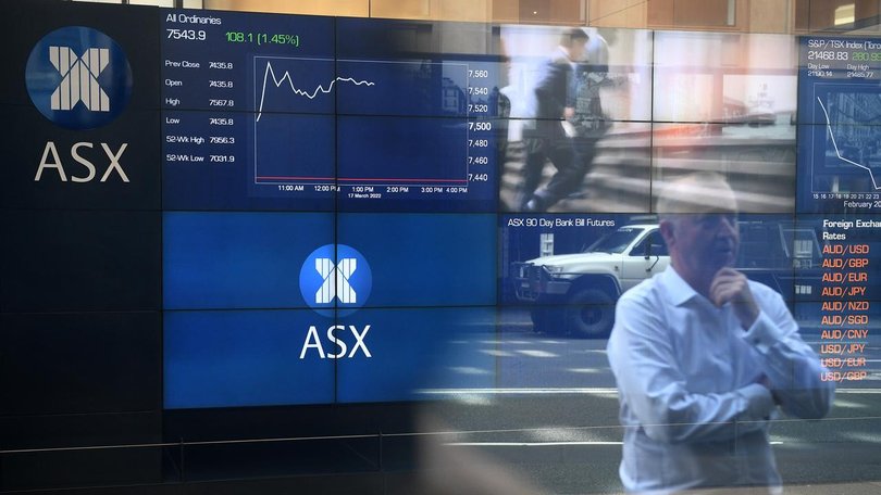 The ASX outperformed the property market for investor returns during 2024. (Dan Himbrechts/AAP PHOTOS)