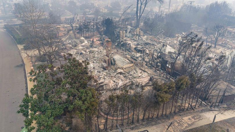 Anna Faris’ home in Pacific Palisades was completely destroyed in a wildfire that swept through the area. 