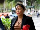 Ferdinand Marcos Sr's daughter Analisa Corr is accused of assaulting a fellow passenger on a flight. (Bianca De Marchi/AAP PHOTOS)