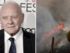 Anthony Hopkins’ Los Angeles home has been destroyed in the wildfires ravaging the city.