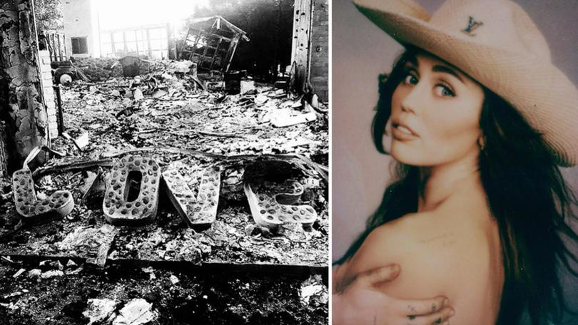 Miley Cyrus says she is “beyond heartbroken” at the destruction wrought by the LA wildfires.