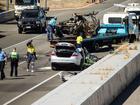 Four people have been killed in a horror crash on Leach Highway early on Monday morning.