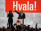 Croatian President Zoran Milanovic has claimed victory in a runoff vote against Dragan Primorac. 