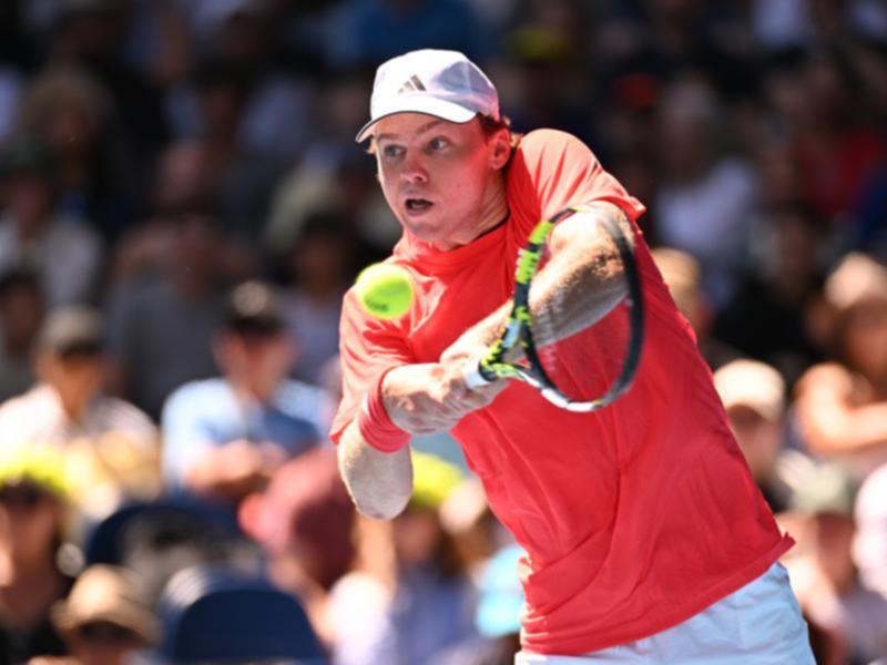 Alex Michelsen has stunned Stefanos Tsitsipas at Melbourne Park. 