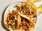 Mushroom Tacos. This simple recipe calls for pan-searing hearty oyster mushrooms until they’re as crispy and golden as chicharron. Food Stylist: Hadas Smirnoff. (Linda Xiao/The New York Times)