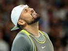 Australian Nick Kyrgios has made an expletive-laden exit in the first round of the Australian Open. 